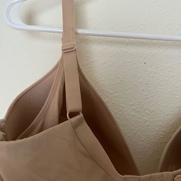 Motherhood Intimates Bra Wireless Maternity Nursing Bra 91929, Nude, Sz 38G - Picture 7 of 11